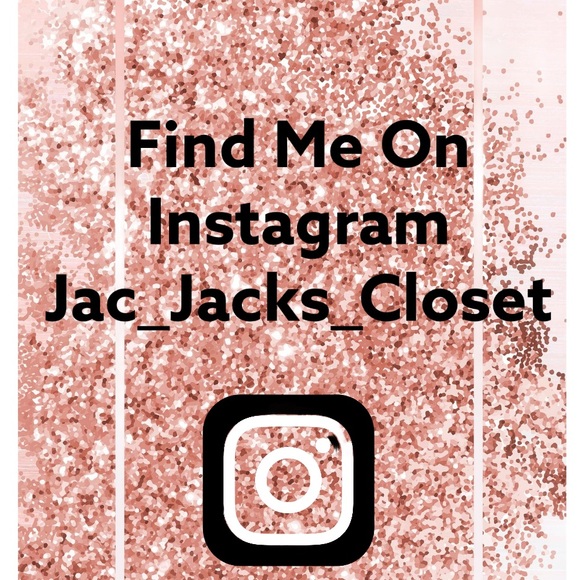 Find Me On Instagram - Jac_Jacks_Closet - Picture 1 of 2